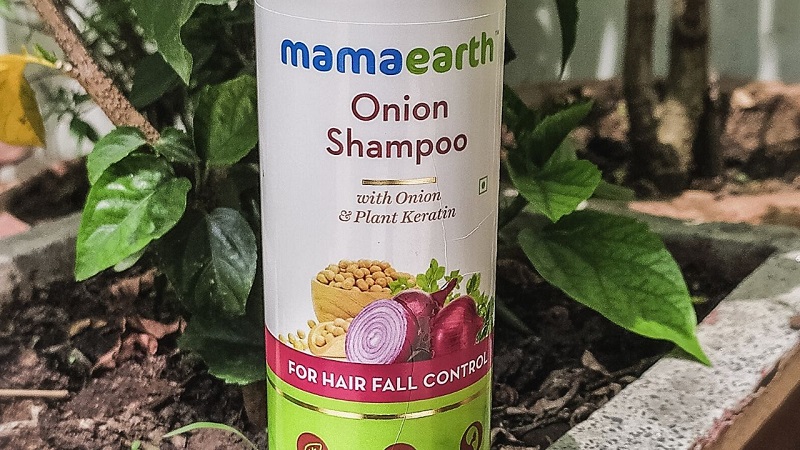 Mamaearth Onion Shampoo Review | Best SLS Free Shampoo in India